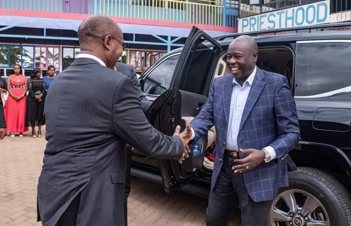 HE Rigathi Gachagua in Kiambu PriestHood Church