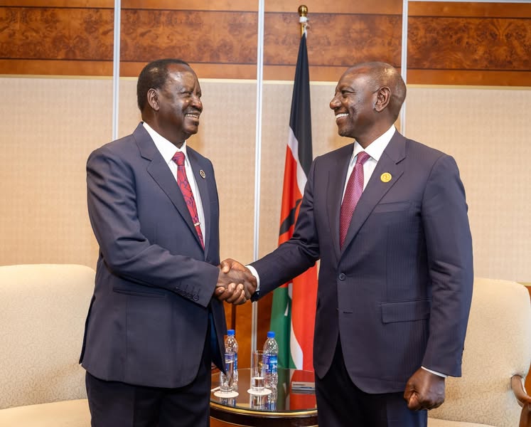 Raila and Ruto Coalition