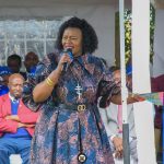 MP Gathoni Wamuchomba at PCEA Kwa Mukua