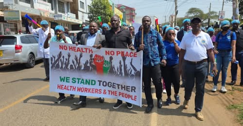 Kiambu doctors, KMPDU officials