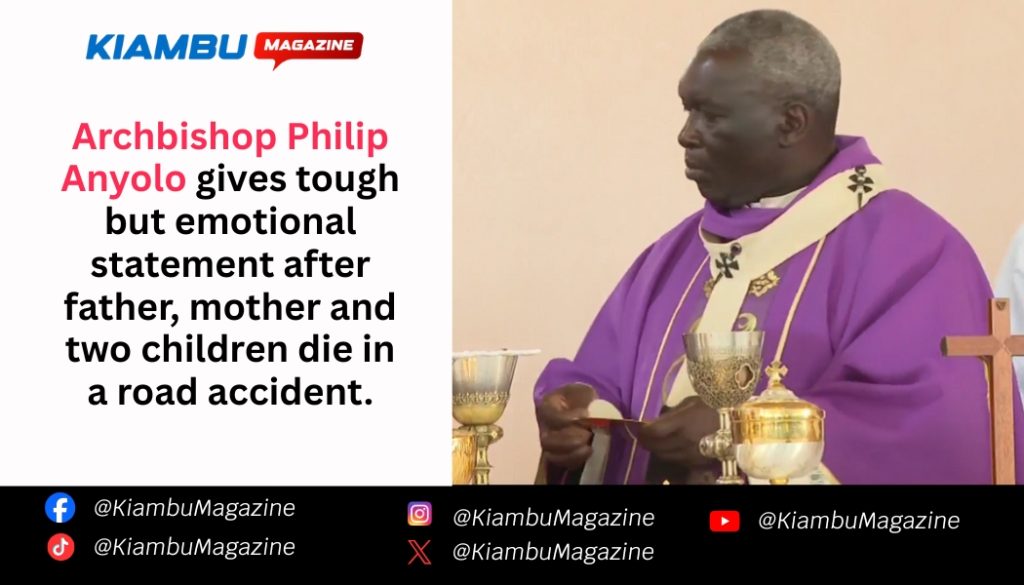 Catholic Archbishop Philip Anyolo