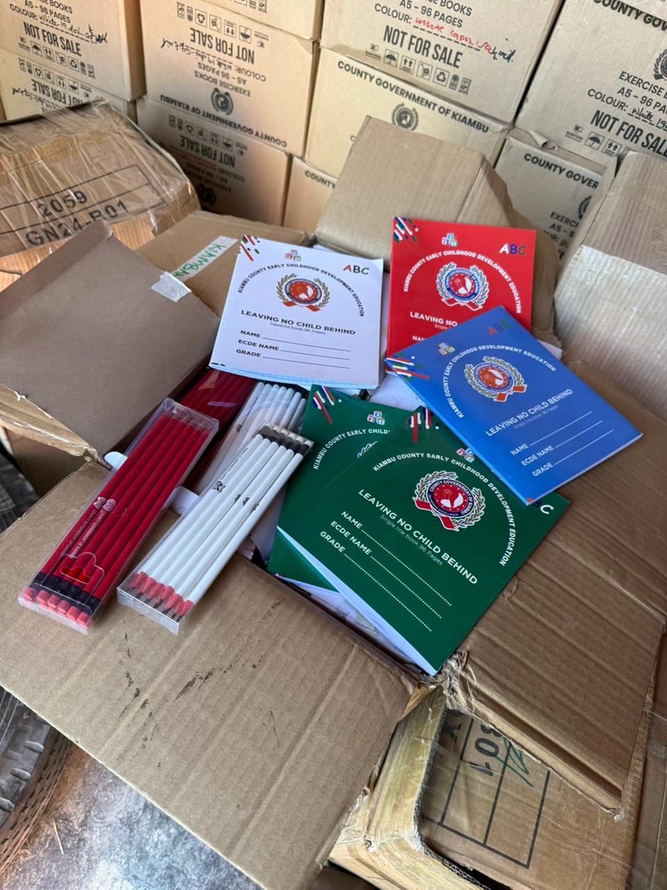 Free learning materials for Kiambu County ECDE centres