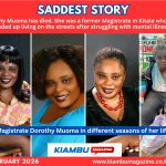 Former Kitale magistrate Dorothy Muoma