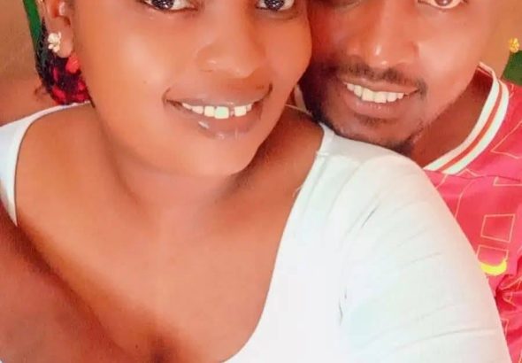 Joy Kanini and her boyfriend