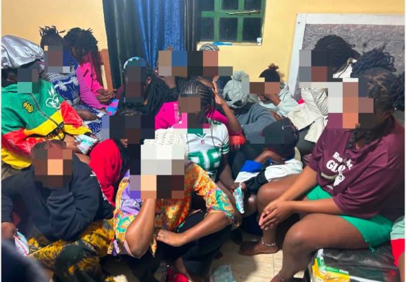 police rescued 18 women